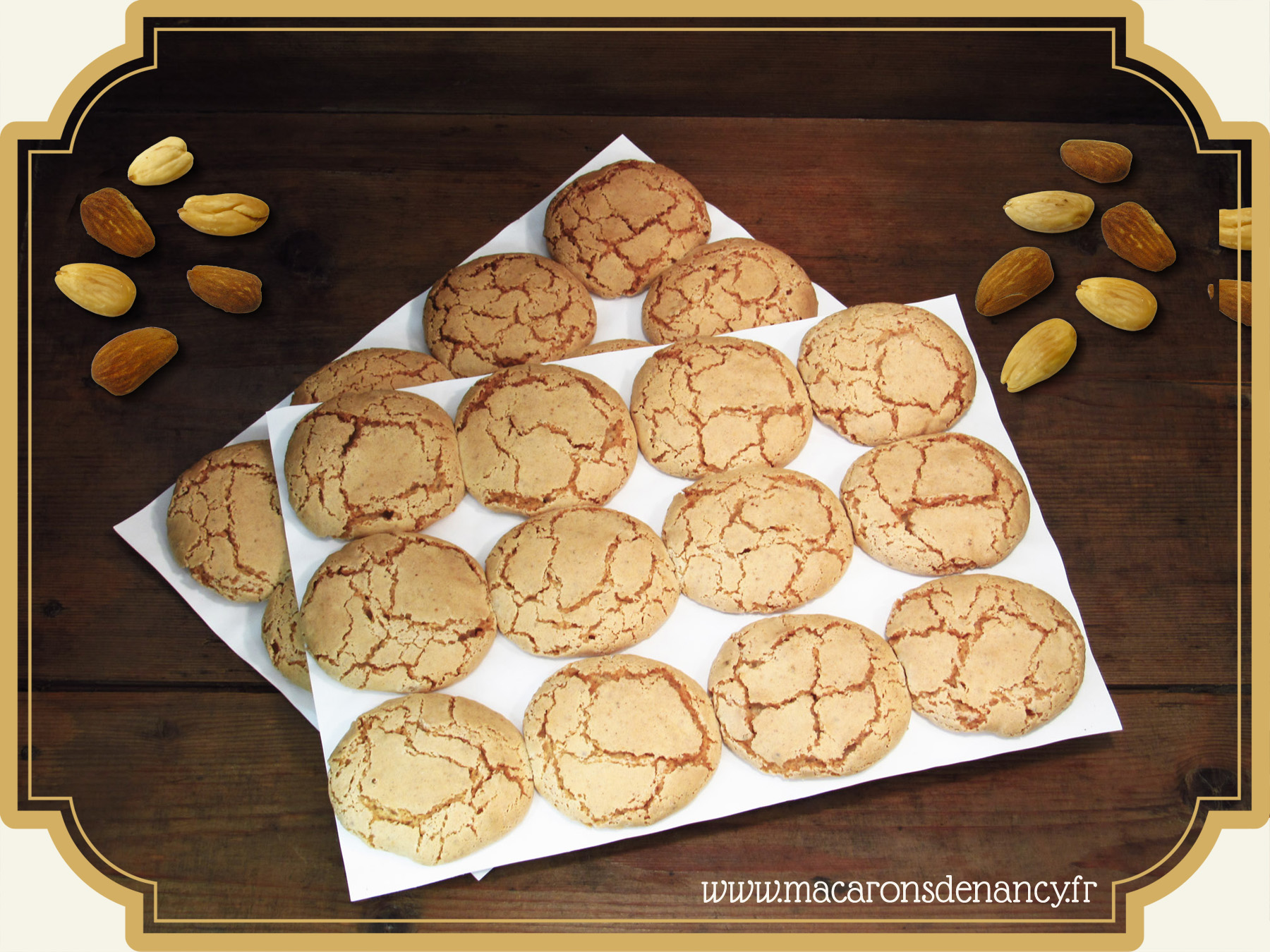 Macarons de Nancy Lefèvre-Lemoine, Maison fondée en 1840.